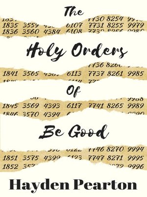 cover image of The Holy Orders of Be Good